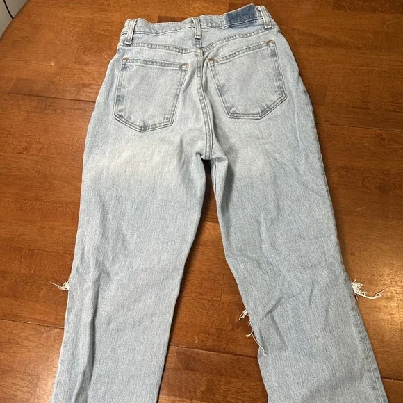 Abercrombie & Fitch Jeans Women's Size 2s The 90s Straight Ultra High Rise Curve - Picture 13 of 14
